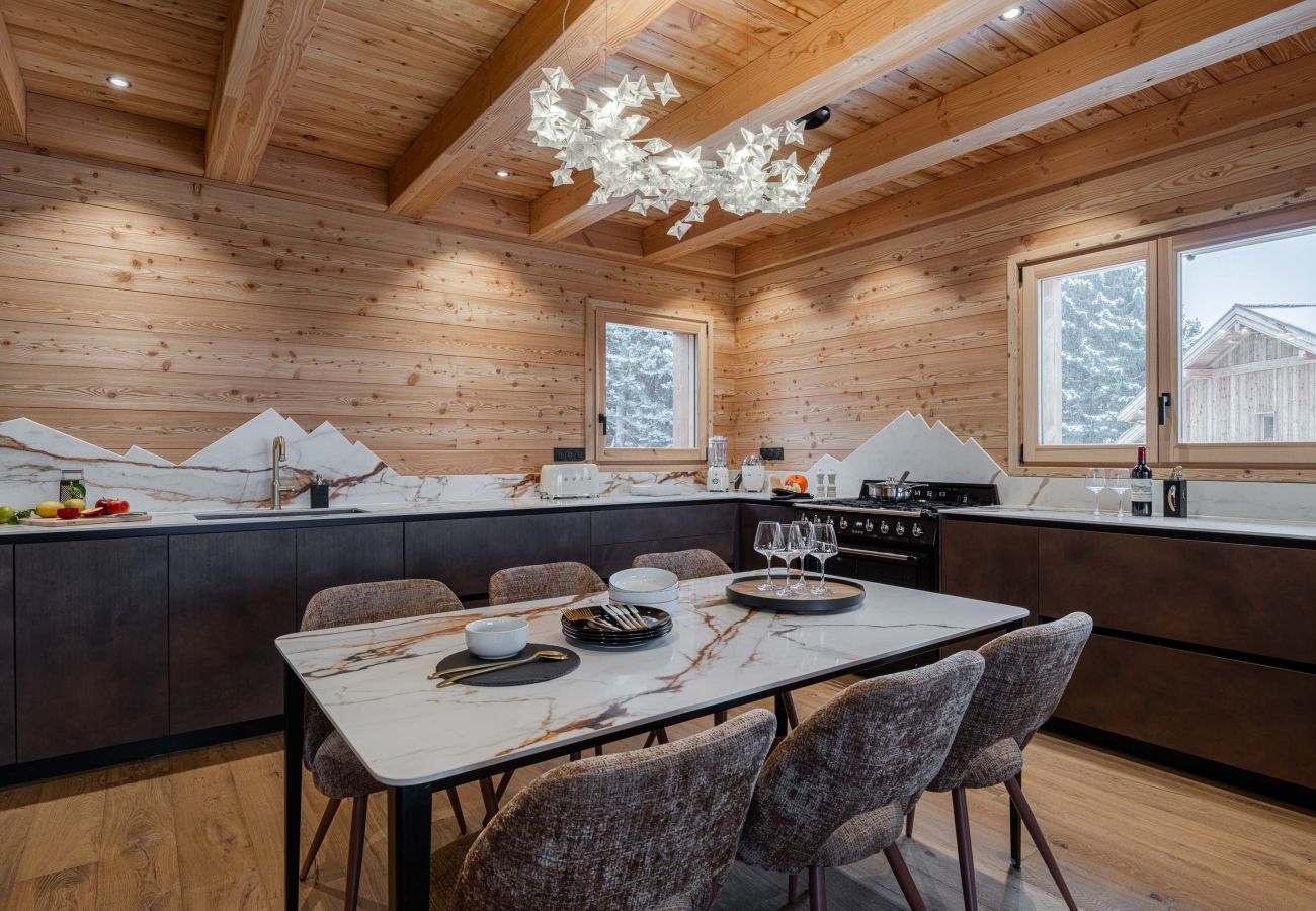 Chalet in Le Monêtier-les-Bains - Chalet Mas Monts